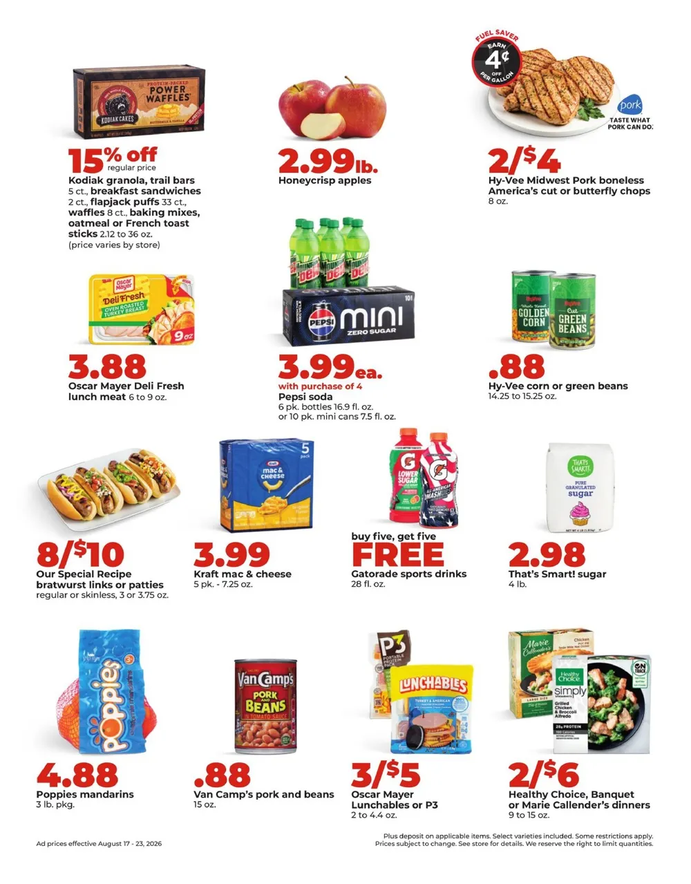 Hy Vee Weekly Ad August 17 - 23, 2026 - Image 2 August 17 - 23
