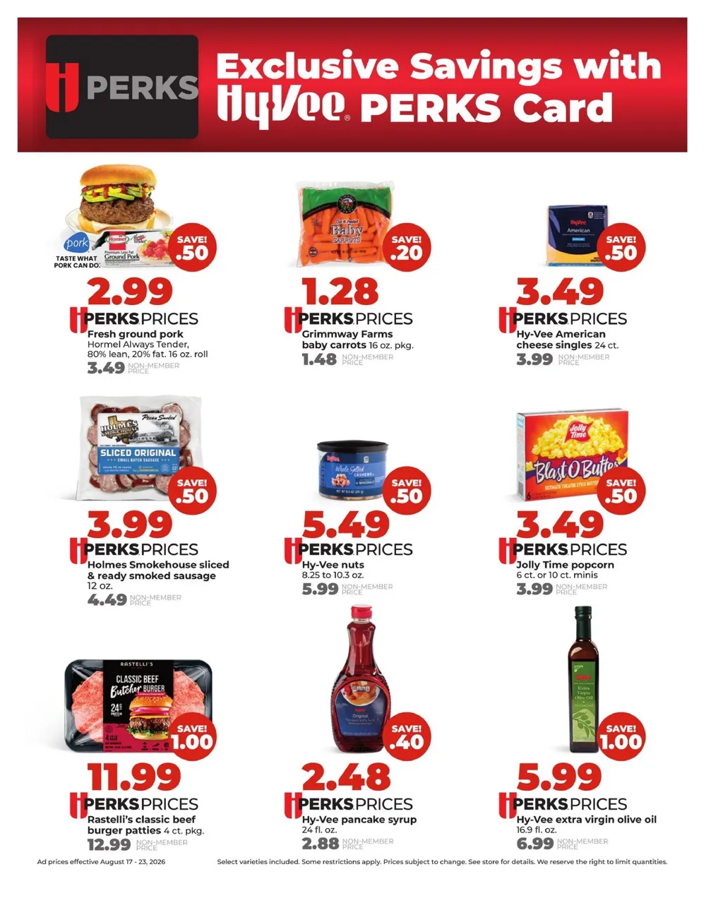 Hy Vee Weekly Ad August 17 - 23, 2026 - Image 4 August 17 - 23