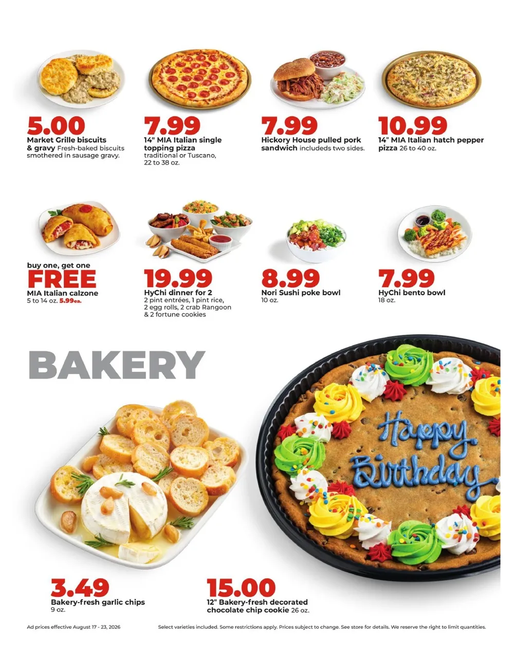 Hy Vee Weekly Ad August 17 - 23, 2026 - Image 4 August 17 - 23