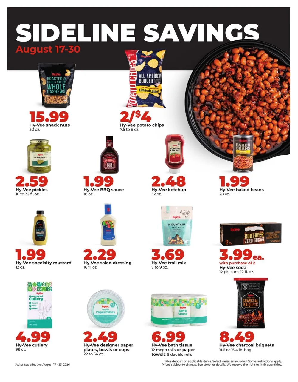 Hy Vee Weekly Ad August 17 - 23, 2026 - Image 3 August 17 - 23