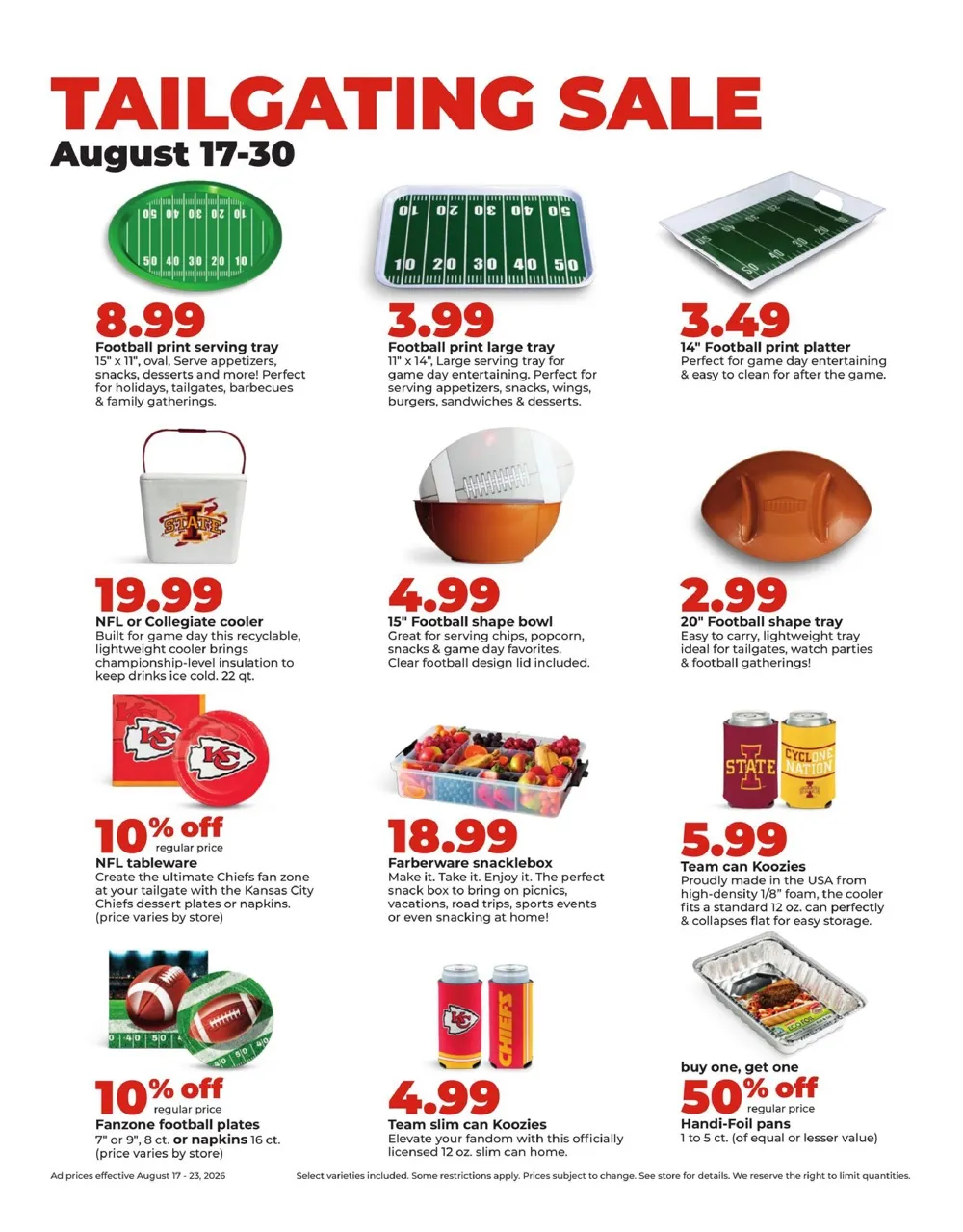 Hy Vee Weekly Ad August 17 - 23, 2026 - Image 4 August 17 - 23