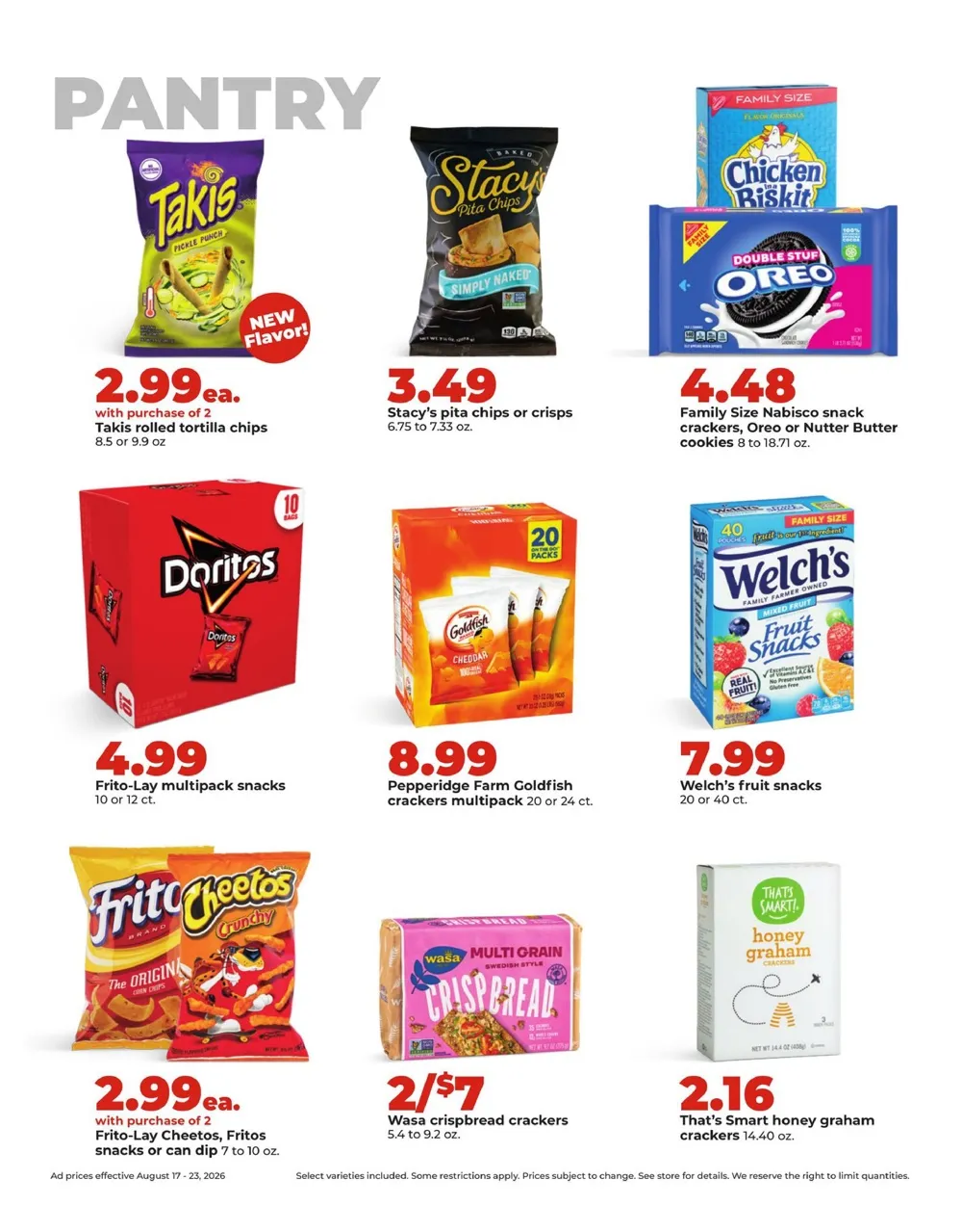 Hy Vee Weekly Ad August 17 - 23, 2026 - Image 1 August 17 - 23