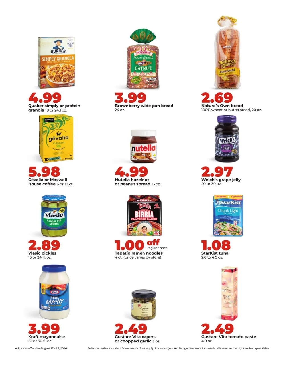 Hy Vee Weekly Ad August 17 - 23, 2026 - Image 3 August 17 - 23