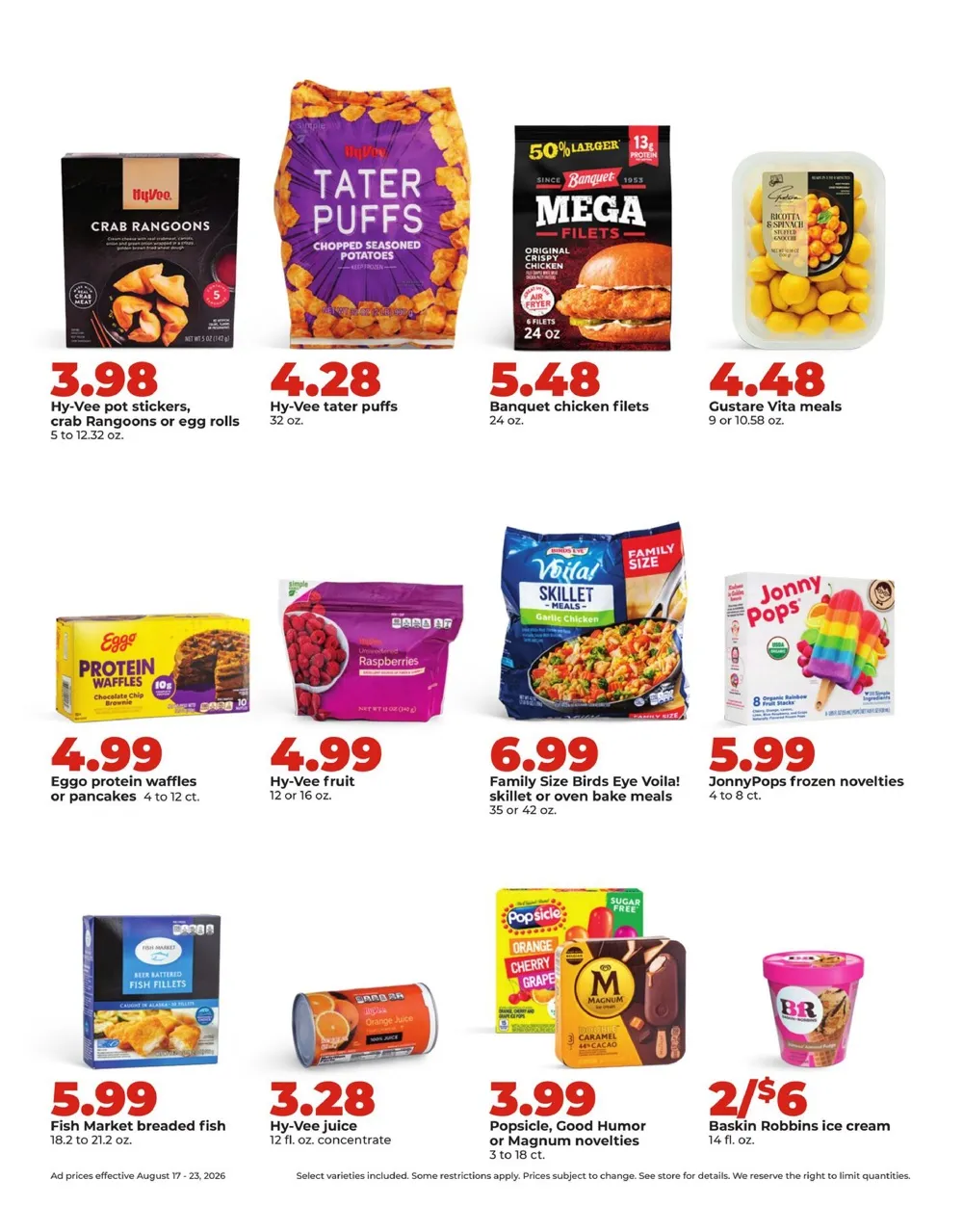Hy Vee Weekly Ad August 17 - 23, 2026 - Image 2 August 17 - 23