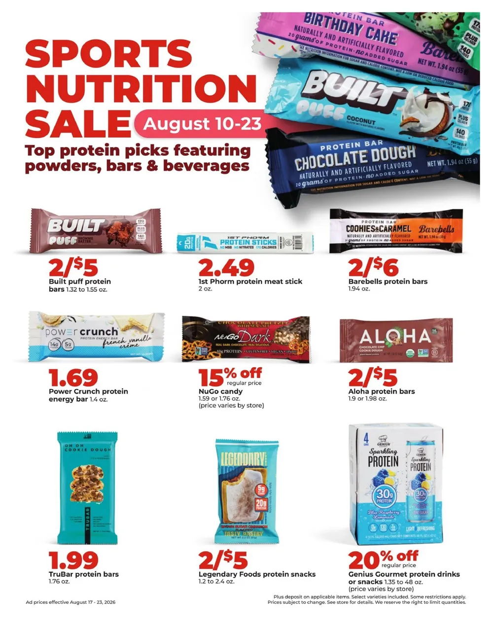 Hy Vee Weekly Ad August 17 - 23, 2026 - Image 2 August 17 - 23