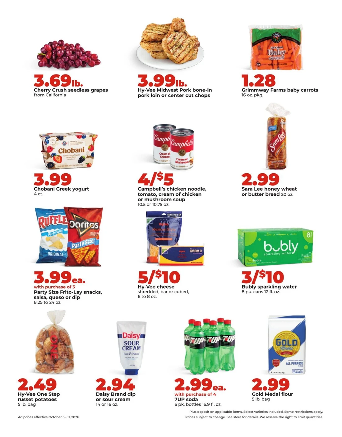 Hy Vee Weekly Ad October 5 – 11, 2026 - Image 2 October 5 - 11