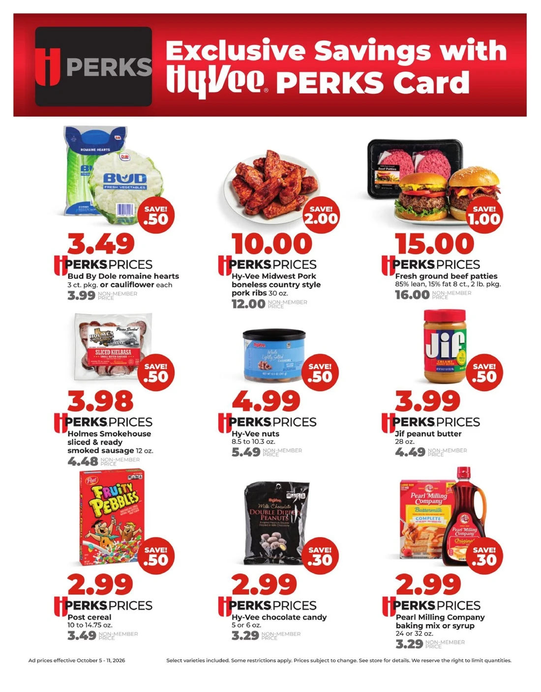 Hy Vee Weekly Ad October 5 – 11, 2026 - Image 3 October 5 - 11