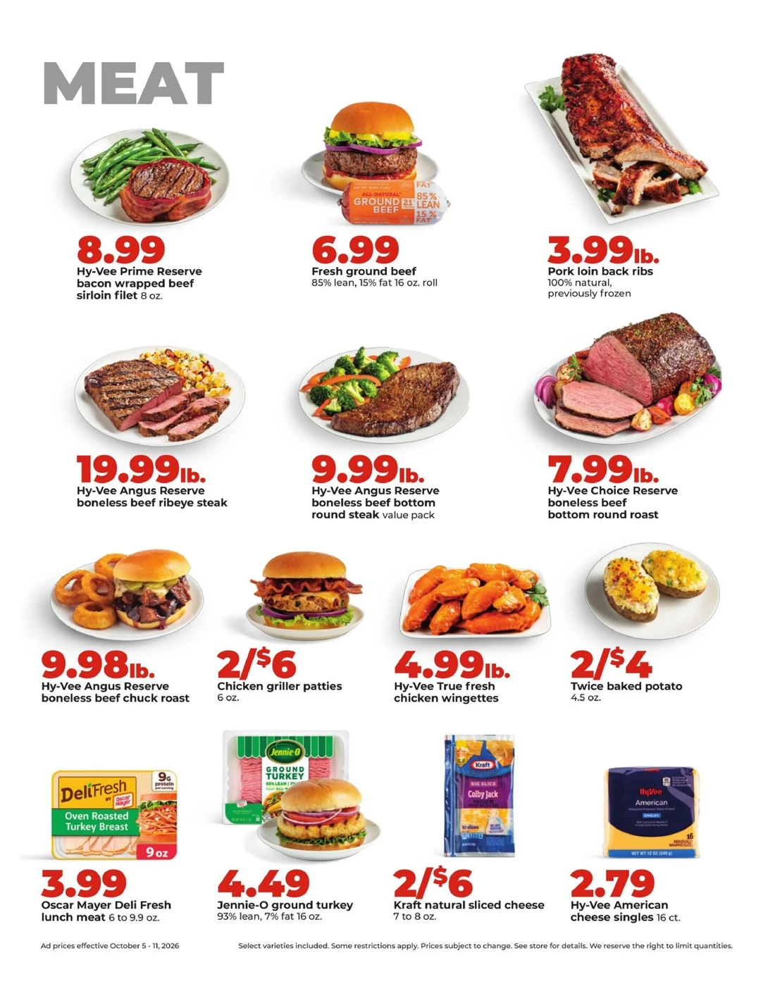 Hy Vee Weekly Ad October 5 – 11, 2026 - Image 2 October 5 - 11