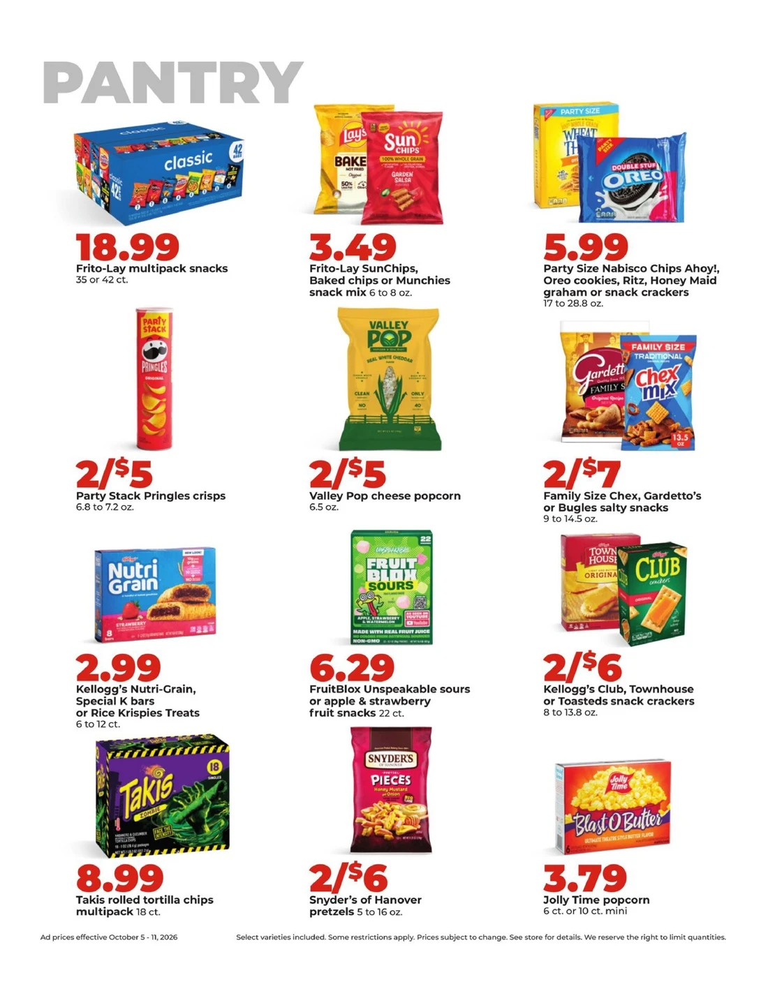 Hy Vee Weekly Ad October 5 – 11, 2026 - Image 1 October 5 - 11