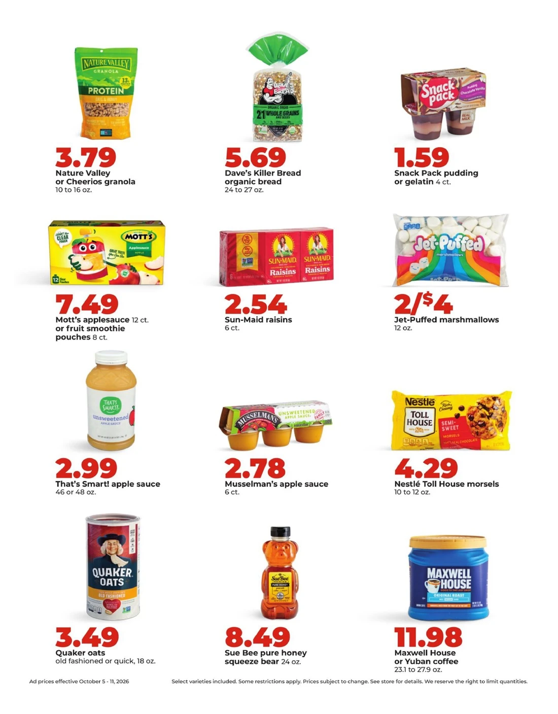 Hy Vee Weekly Ad October 5 – 11, 2026 - Image 2 October 5 - 11