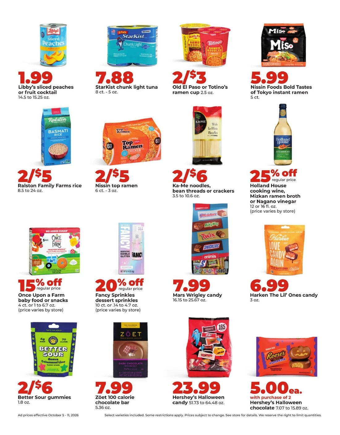 Hy Vee Weekly Ad October 5 – 11, 2026 - Image 4 October 5 - 11