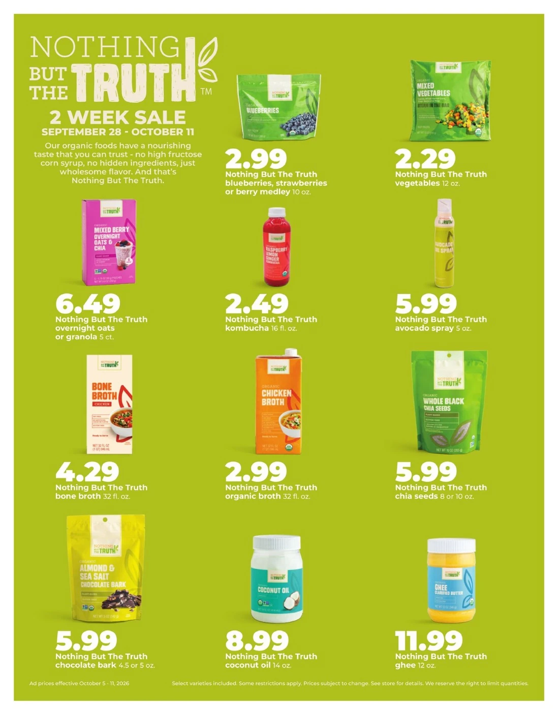 Hy Vee Weekly Ad October 5 – 11, 2026 - Image 2 October 5 - 11