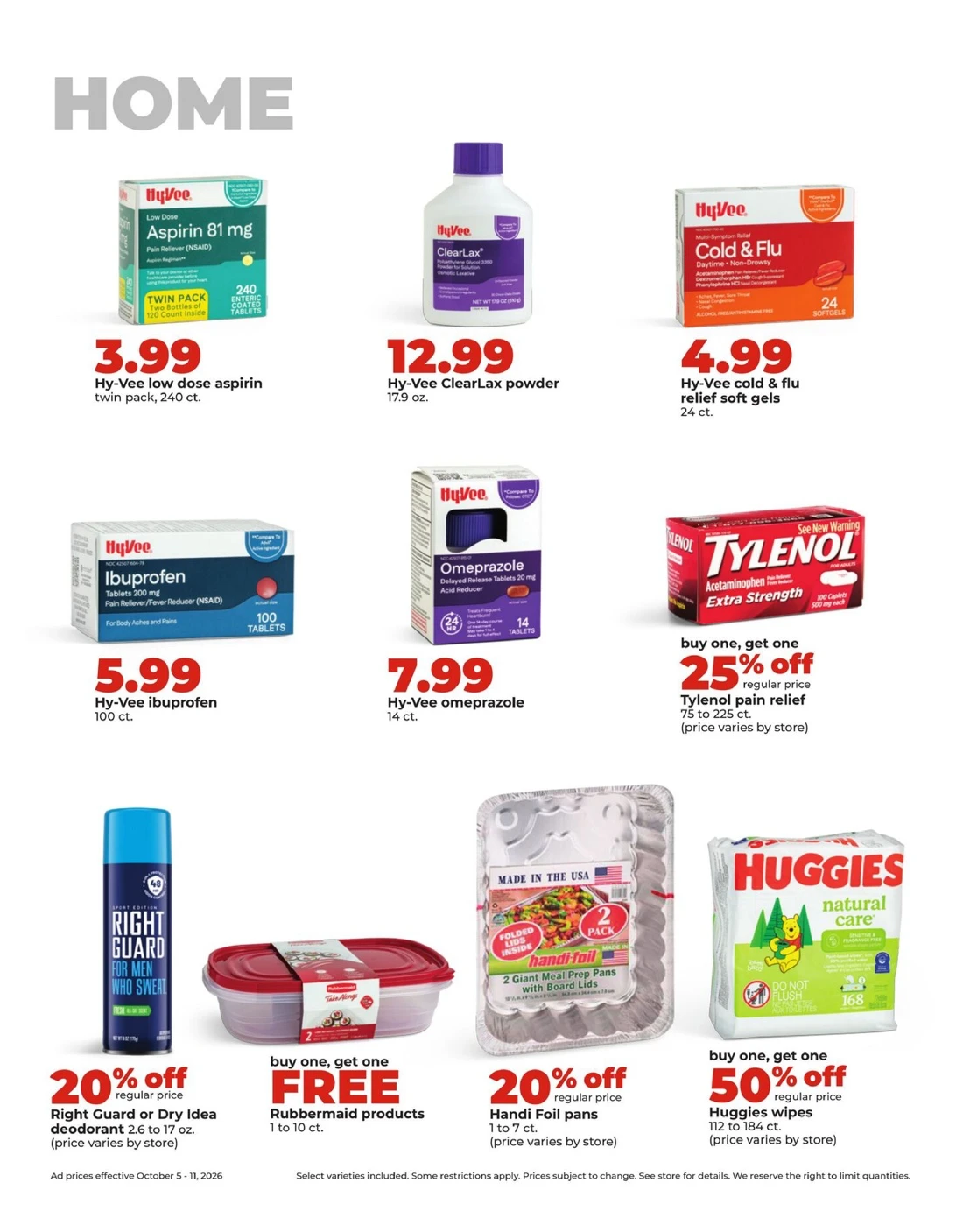 Hy Vee Weekly Ad October 5 – 11, 2026 - Image 4 October 5 - 11