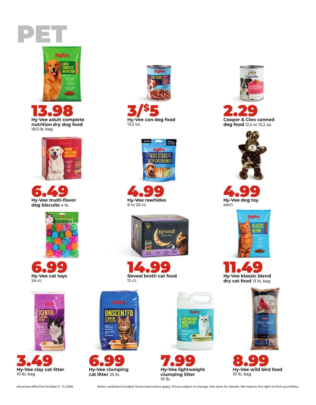 Hy Vee Weekly Ad October 5 – 11, 2026 - Image 2 October 5 - 11