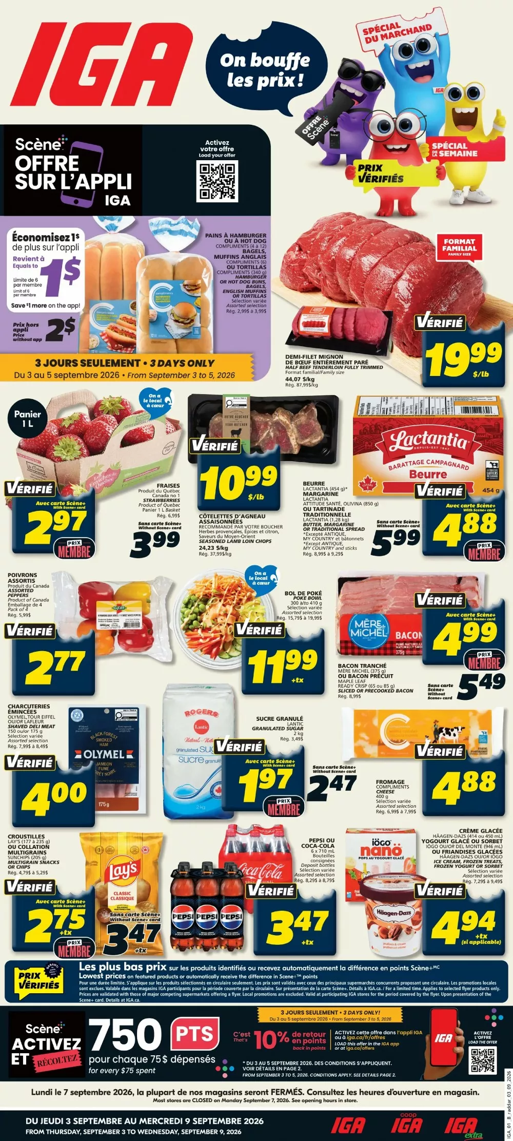 Iga Flyer September 3 - 9, 2026 - Image 1 September 3 - 9