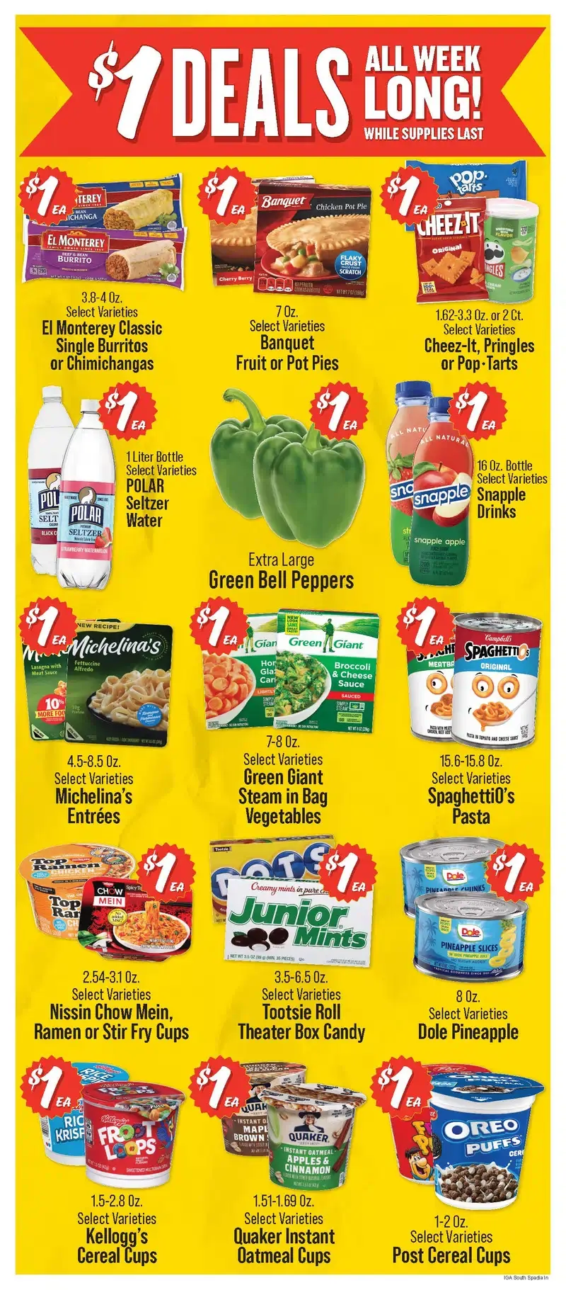 Iga Weekly Ad Deals August 19 - 25, 2026 - Image 1 August 19 - 25