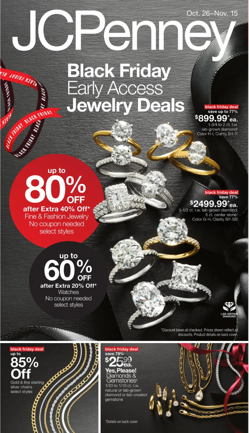 Jcpenney Black Friday Deals Ad 2026 - Image 1 Oct 26 - Nov 15 (Early Black Friday)
