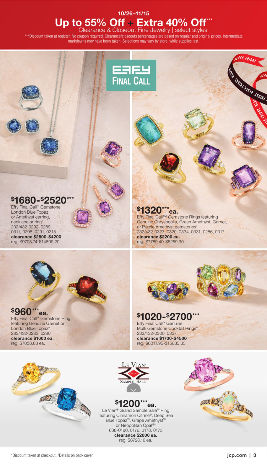 Jcpenney Black Friday Deals Ad 2026 - Image 1 Oct 26 - Nov 15 (Early Black Friday)