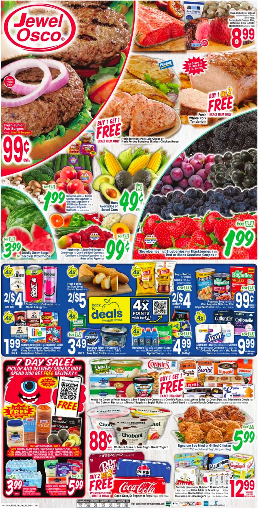 Jewel Osco Weekly Ad August 26 - September 1, 2026 - Image 1 August 19 - 25