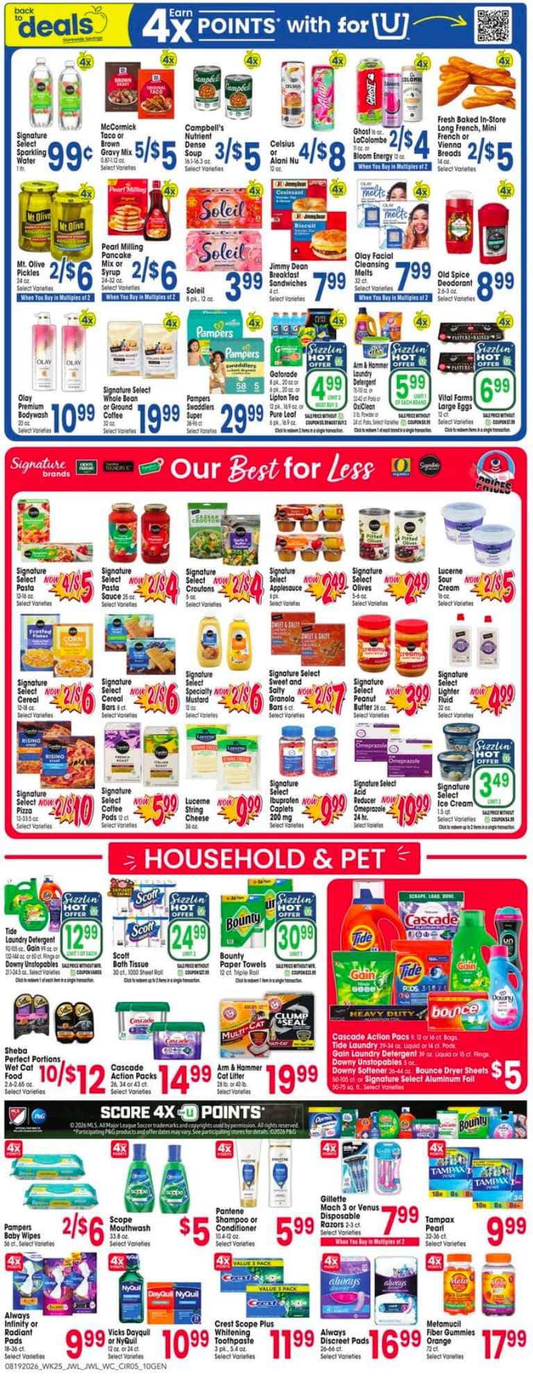 Jewel Osco Weekly Ad August 26 - September 1, 2026 - Image 1 August 19 - 25
