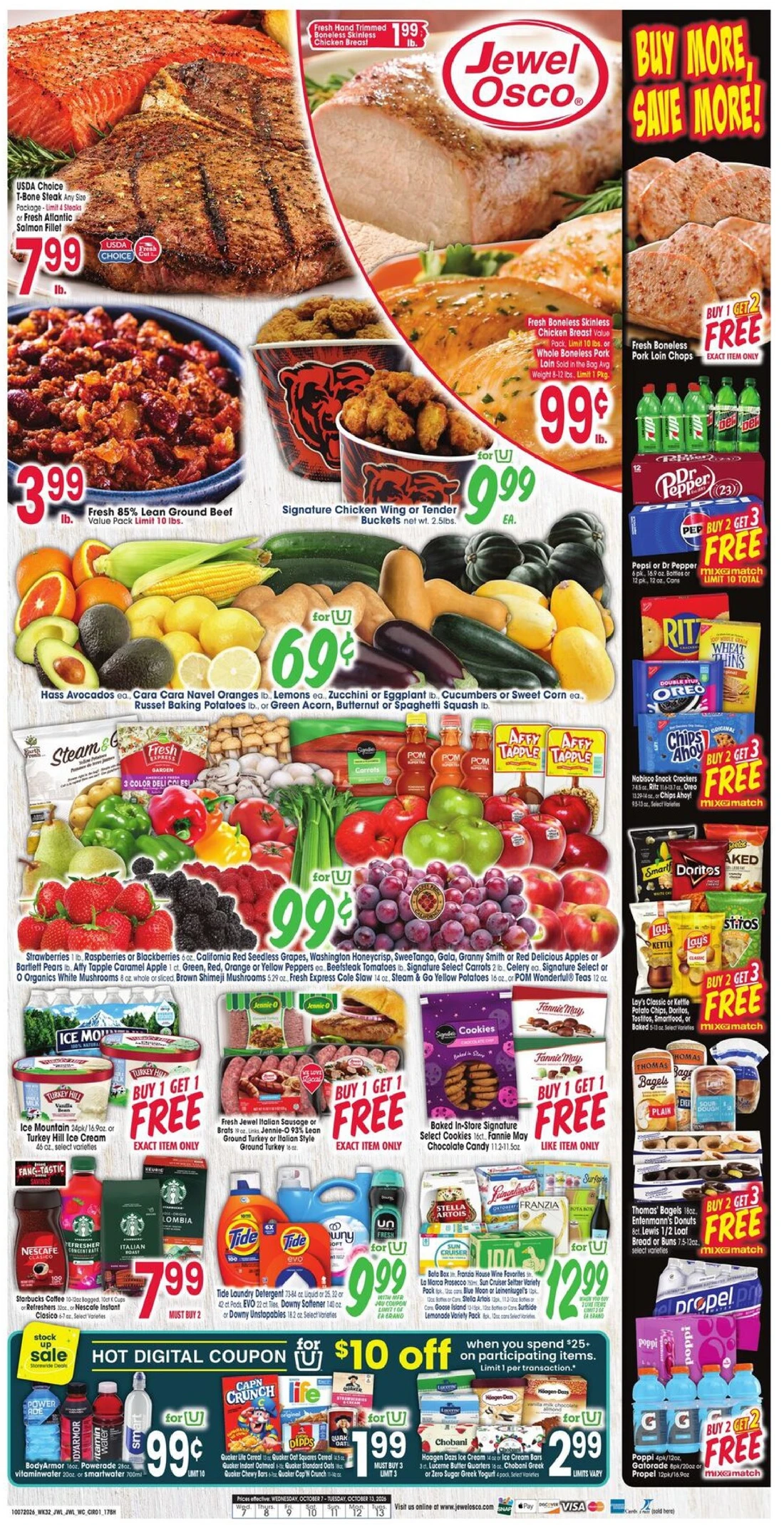 Jewel Osco Weekly Ad (Oct 14 - 20, 2026) Early Preview - Image 1 Oct 7 - 13