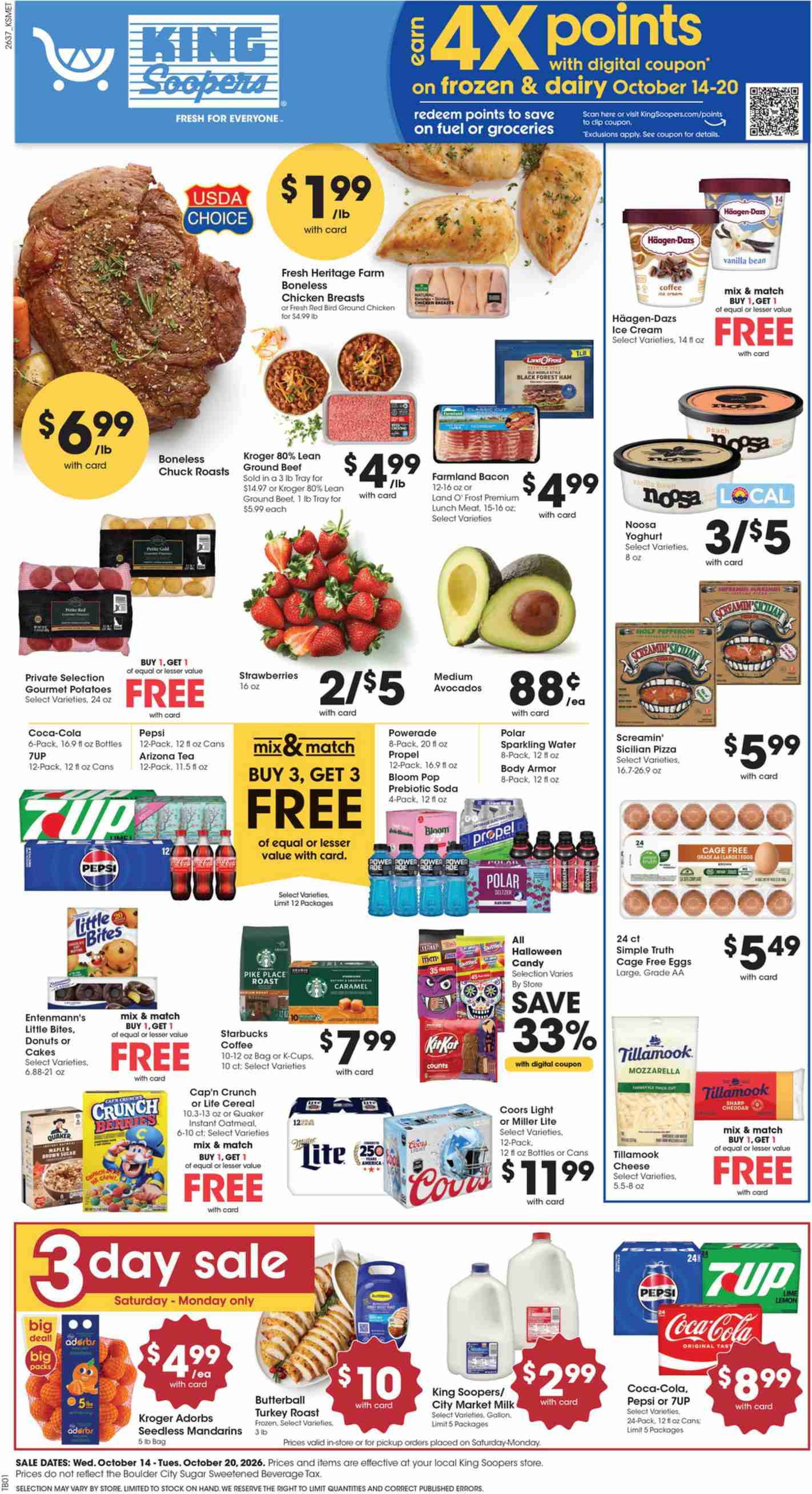 King Soopers Weekly Ad (Oct 21 - 27, 2026) - Image 1 Oct 14 - 20