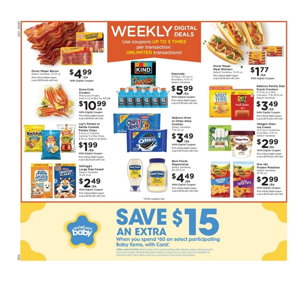 King Soopers Weekly Ad September 9 - 15, 2026 - Image 2 September 2 - 8