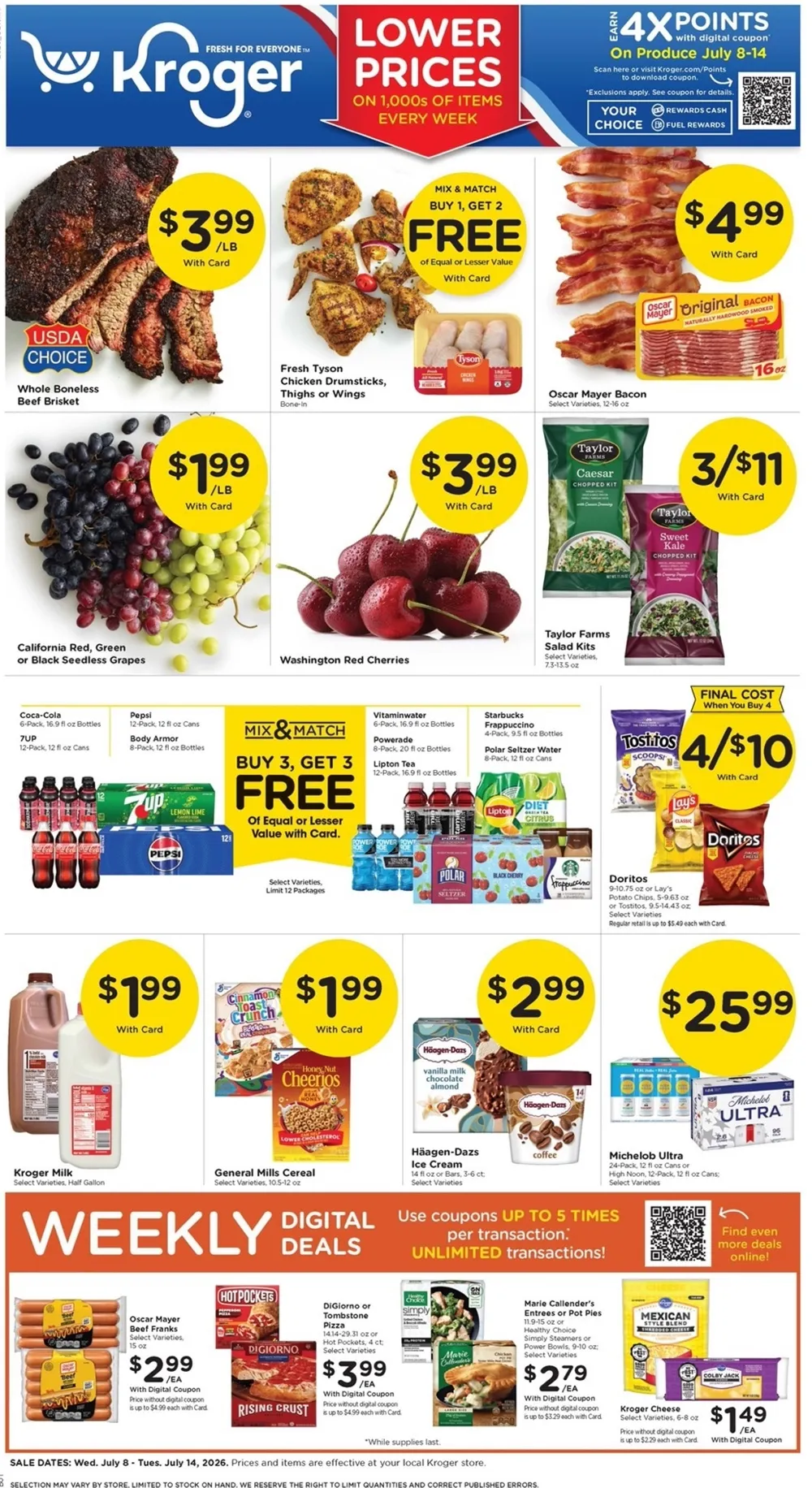 Kroger Weekly Ad July 15 – 21, 2026 - Image 1 July 8 – 14