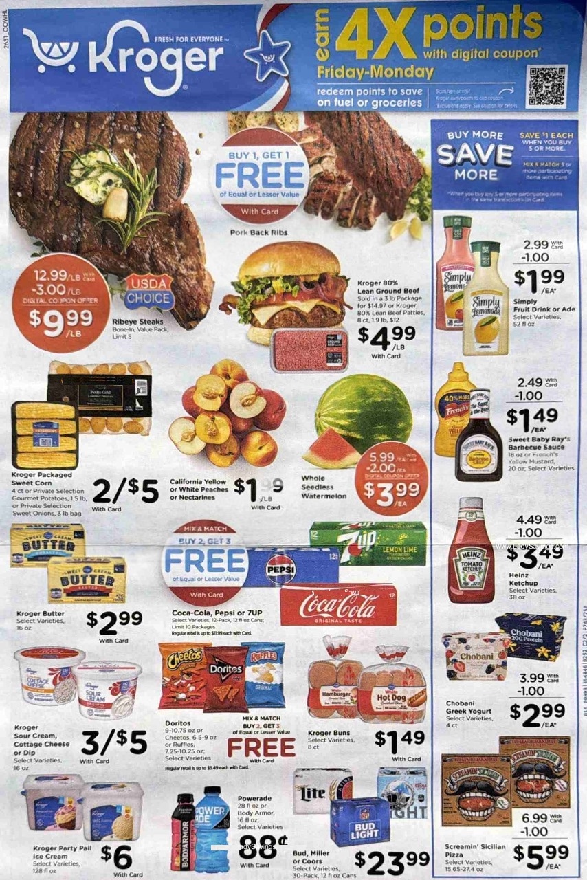 Kroger Weekly Ad September 2 - 8, 2026 - Image 1 September 2 - 8, 2026