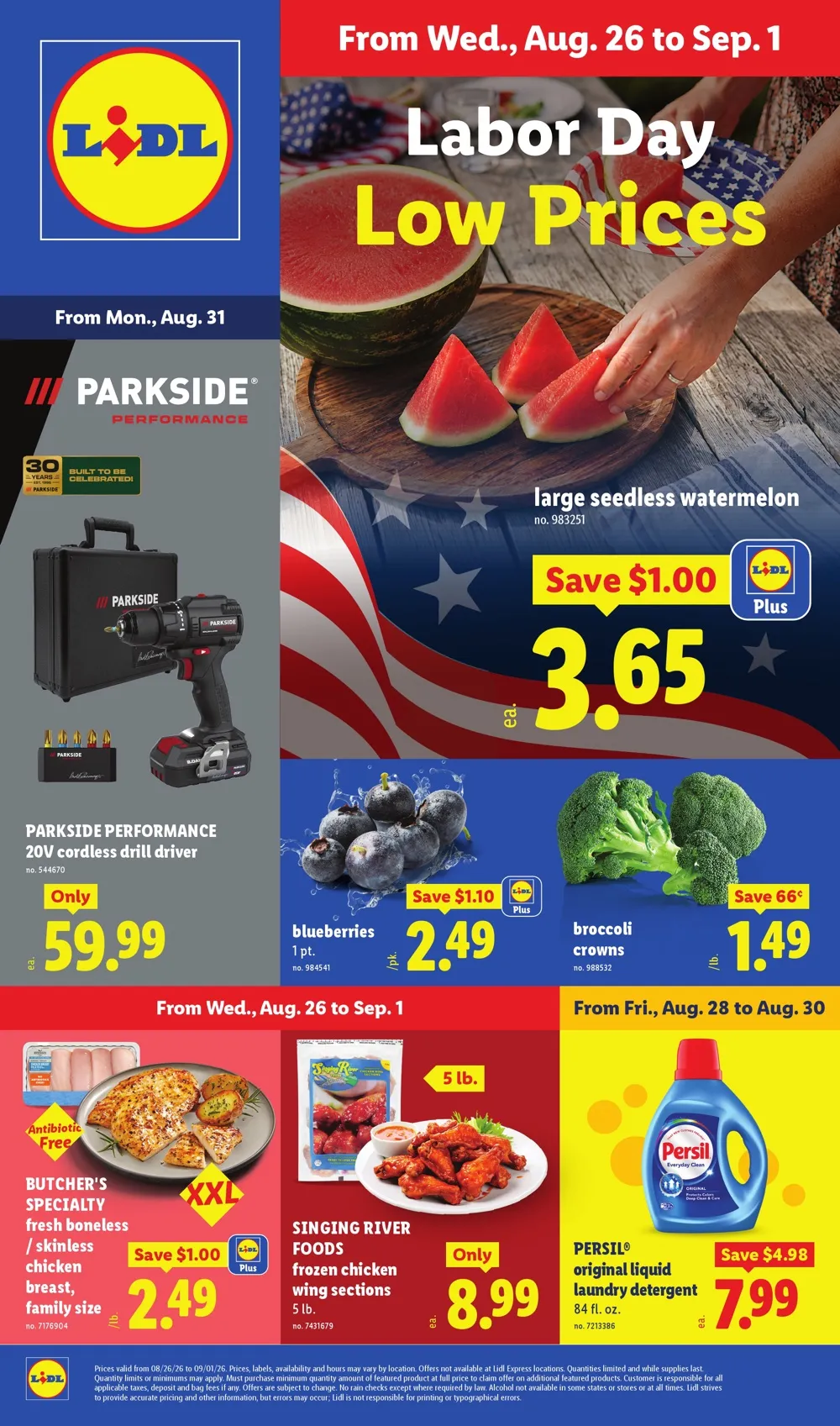 Lidl Weekly Ad Deals August 26 – September 1, 2026 - Image 1 August 26 - September 1