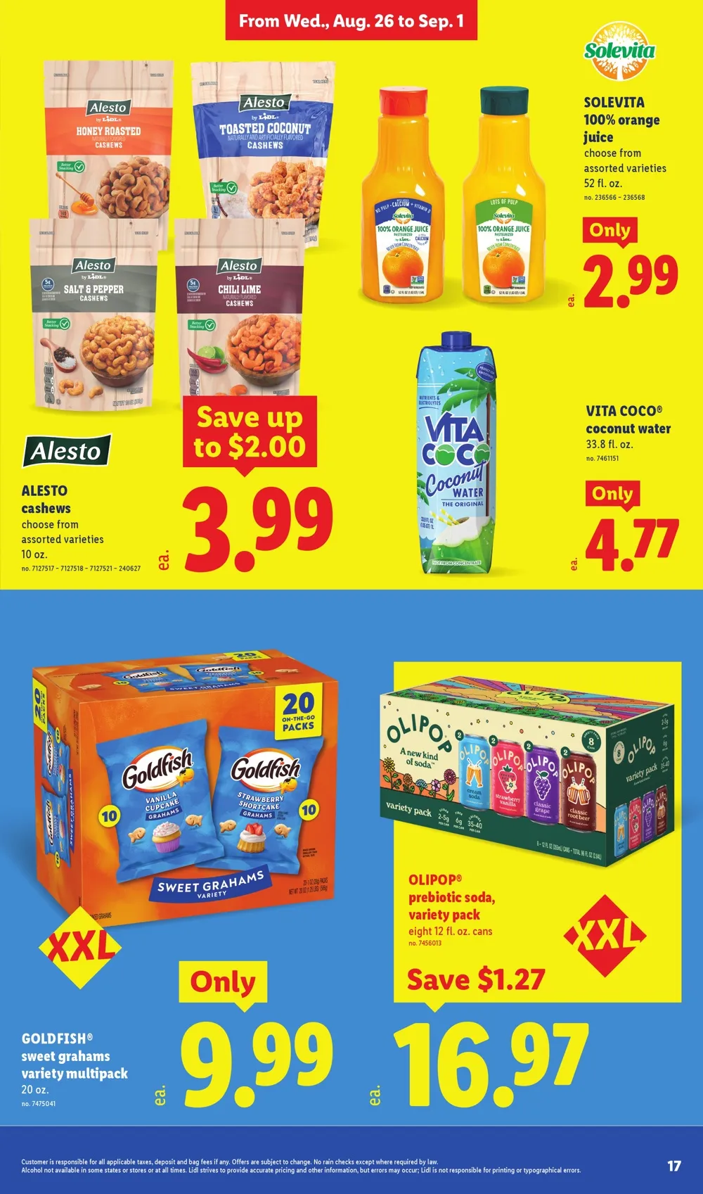 Lidl Weekly Ad Deals August 26 – September 1, 2026 - Image 3 August 26 - September 1