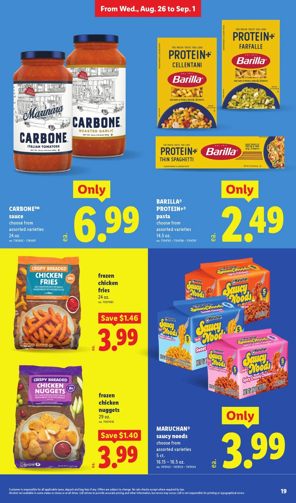 Lidl Weekly Ad Deals August 26 – September 1, 2026 - Image 1 August 26 - September 1
