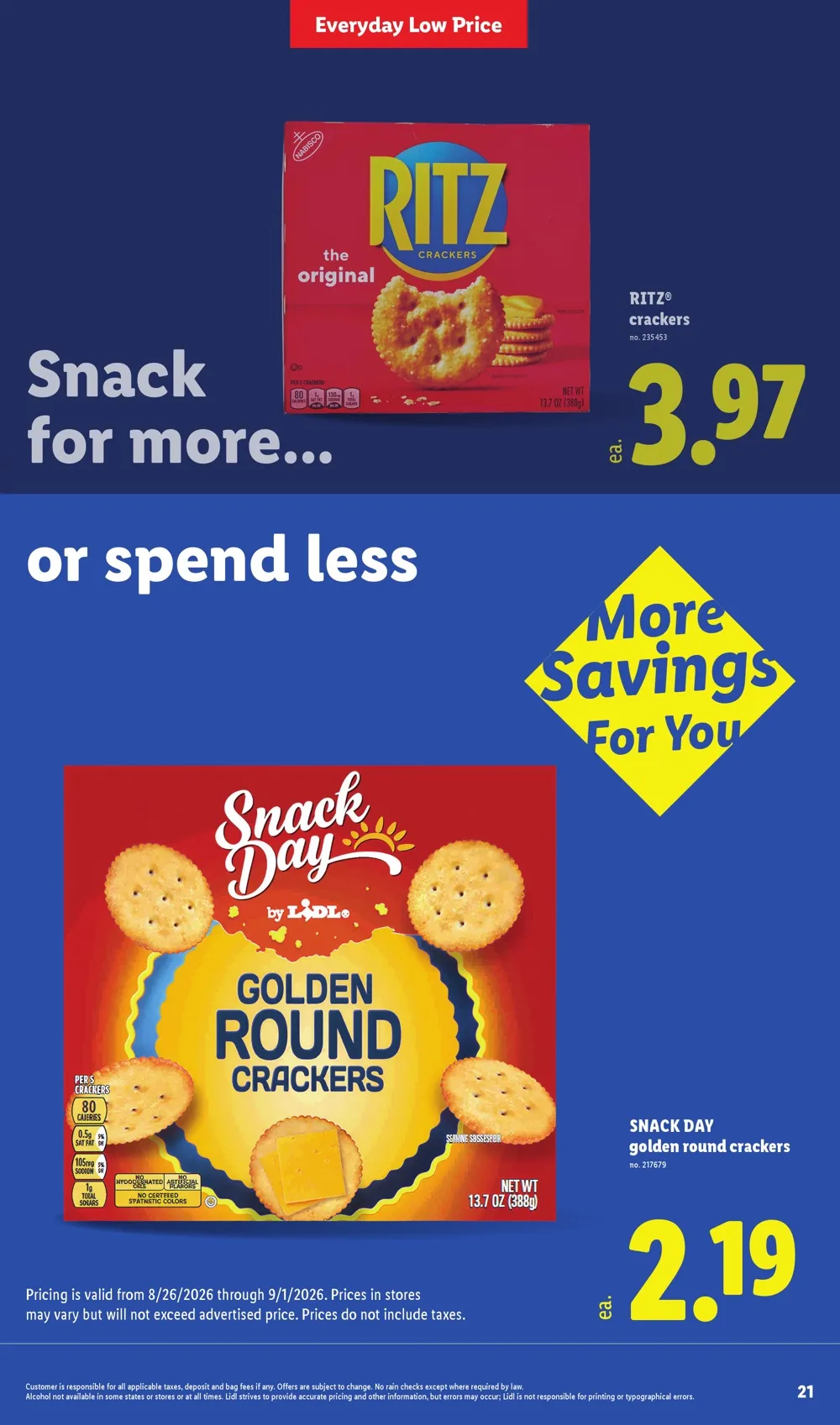 Lidl Weekly Ad Deals August 26 – September 1, 2026 - Image 3 August 26 - September 1