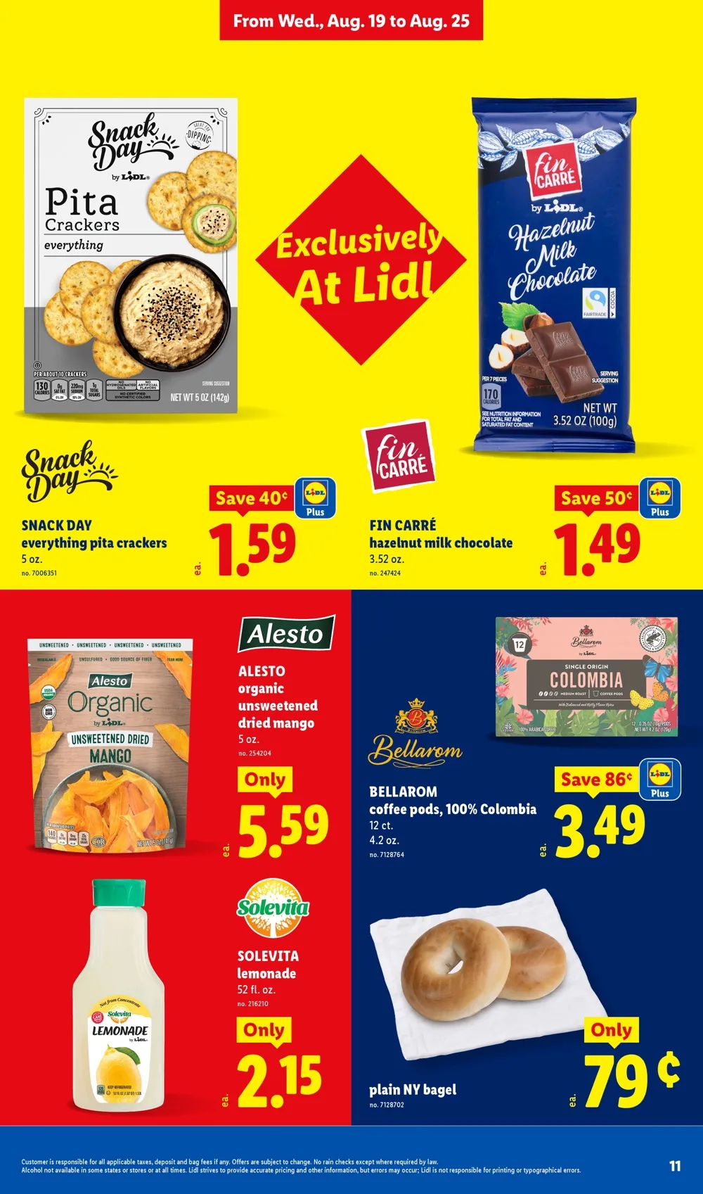 Lidl Weekly Ad Deals August 26 – September 1, 2026 - Image 1 August 19 - 25