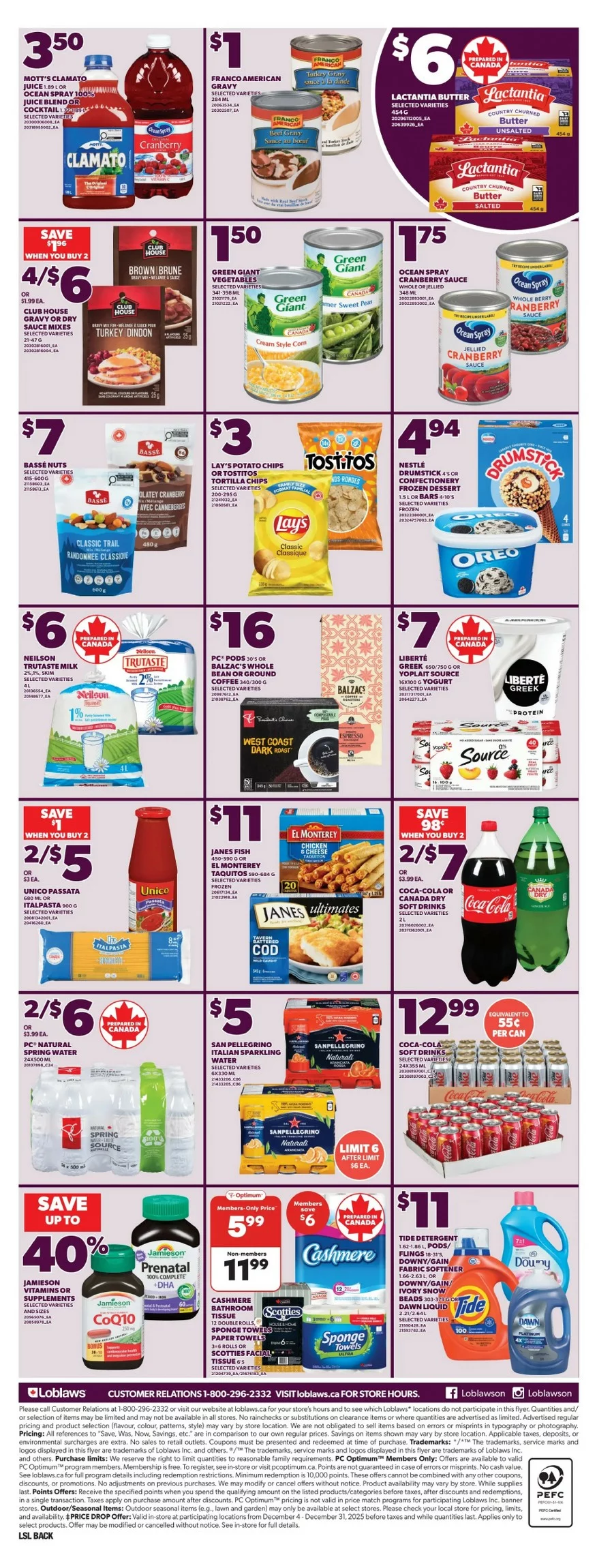 loblaws flyer december 18 24 4 76474776