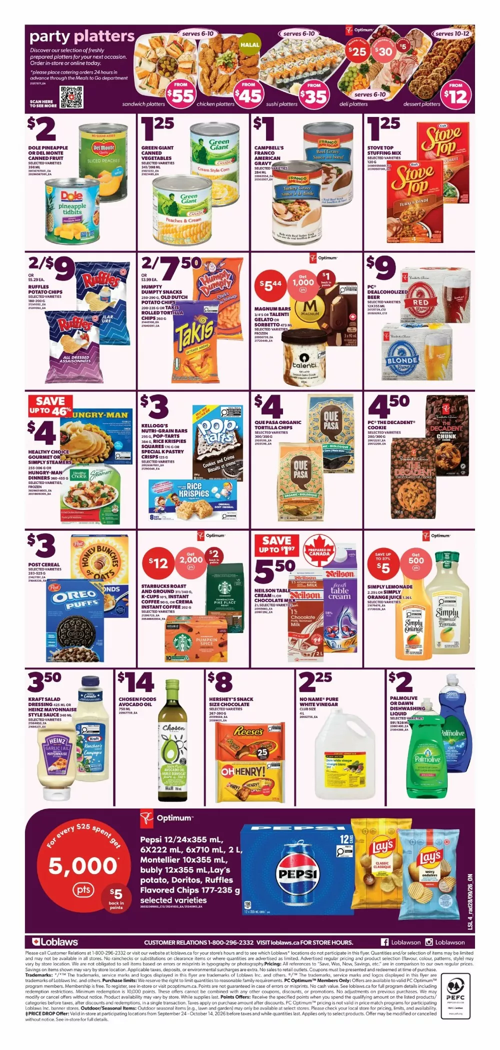 Loblaws Upcoming Flyer (Oct 15 - 21, 2026) Preview - Image 2 October 1 - 7