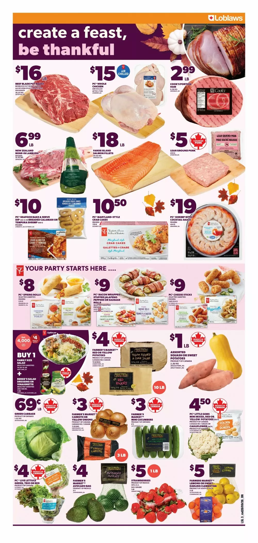 Loblaws Upcoming Flyer (Oct 15 - 21, 2026) Preview - Image 2 October 1 - 7