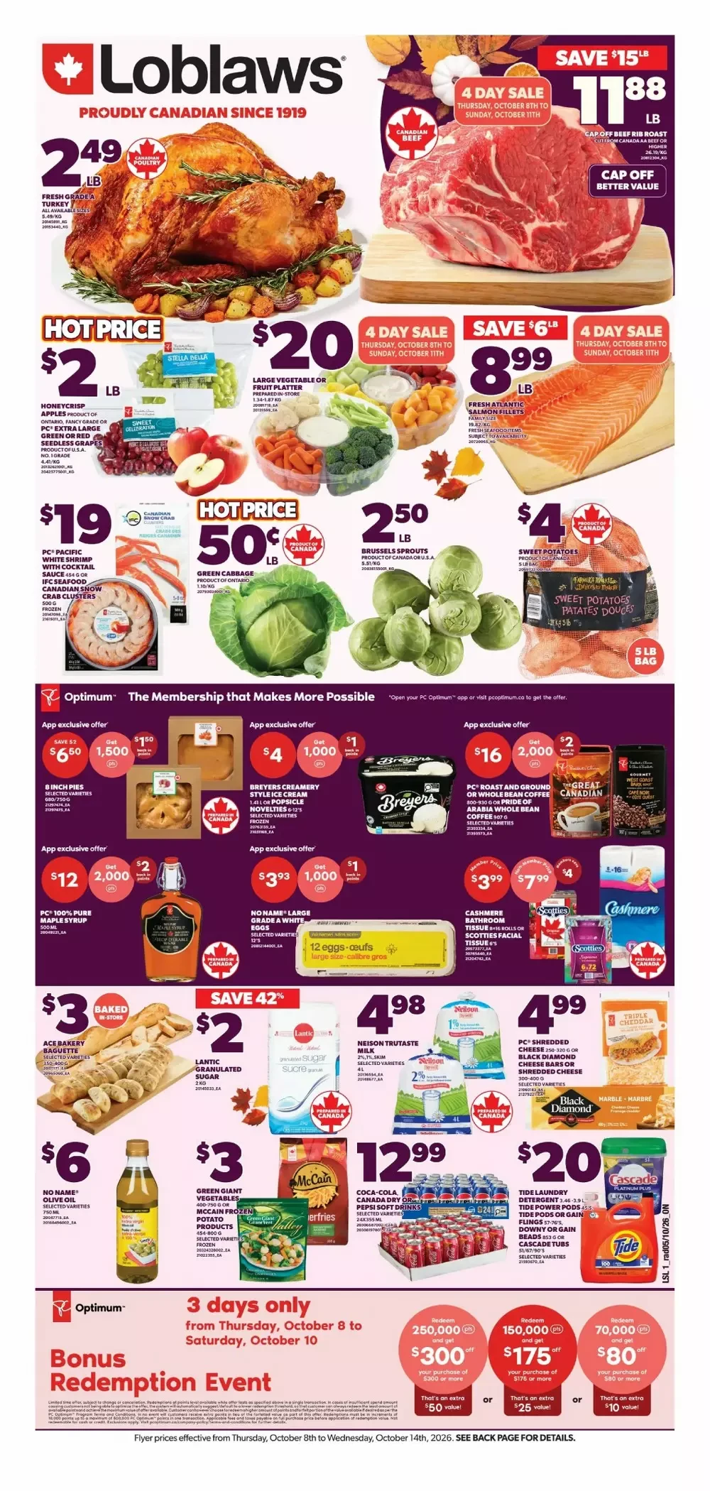 Loblaws Upcoming Flyer (Oct 15 - 21, 2026) Preview - Image 1 October 8 - 14