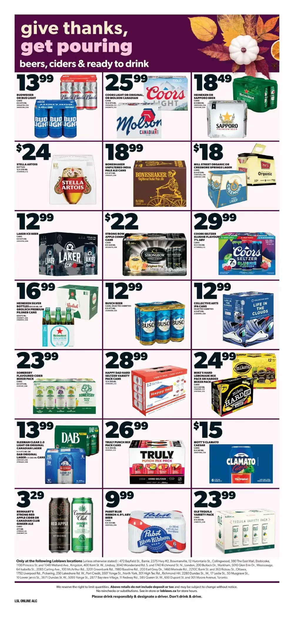 Loblaws Upcoming Flyer (Oct 15 - 21, 2026) Preview - Image 1 October 8 - 14