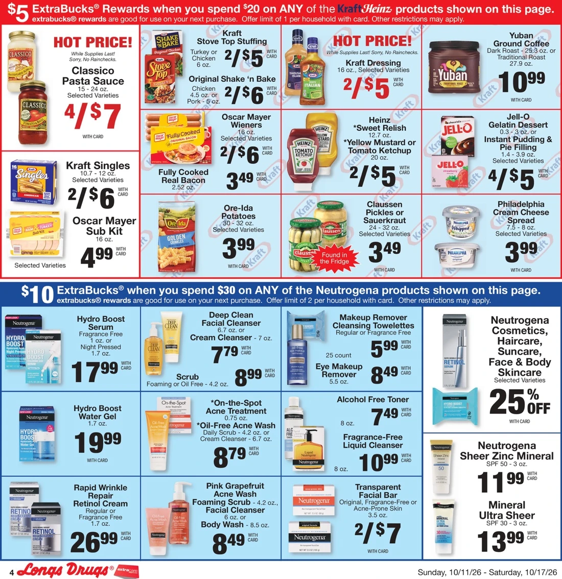 Longs Weekly Ad (October 11 – 17, 2026) Sneak Peek - Image 2 Oct. 11 - 17 (Oahu)