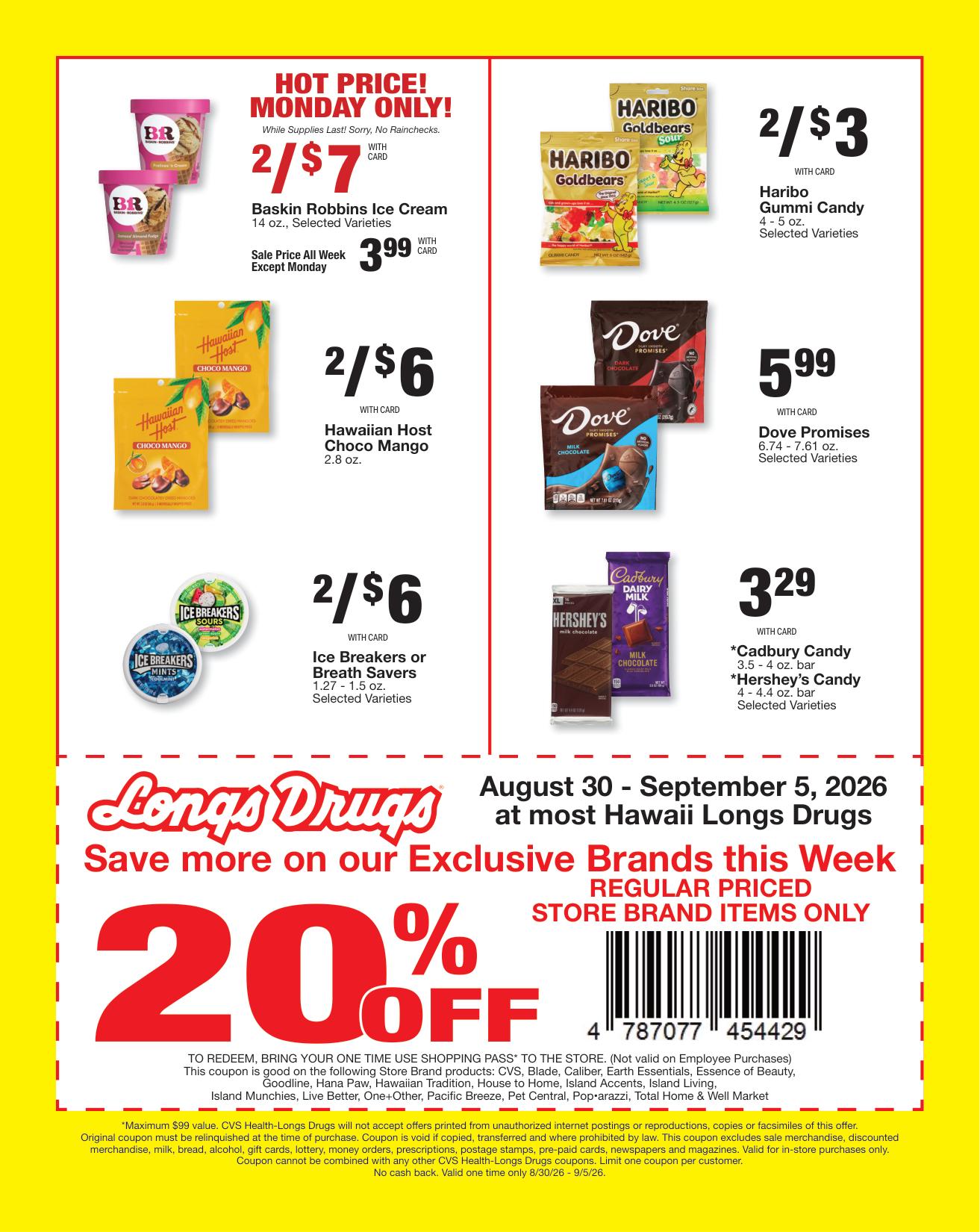 Longs Weekly Ad August 30 - September 5, 2026 - Image 3 Aug 30 - Sep 5