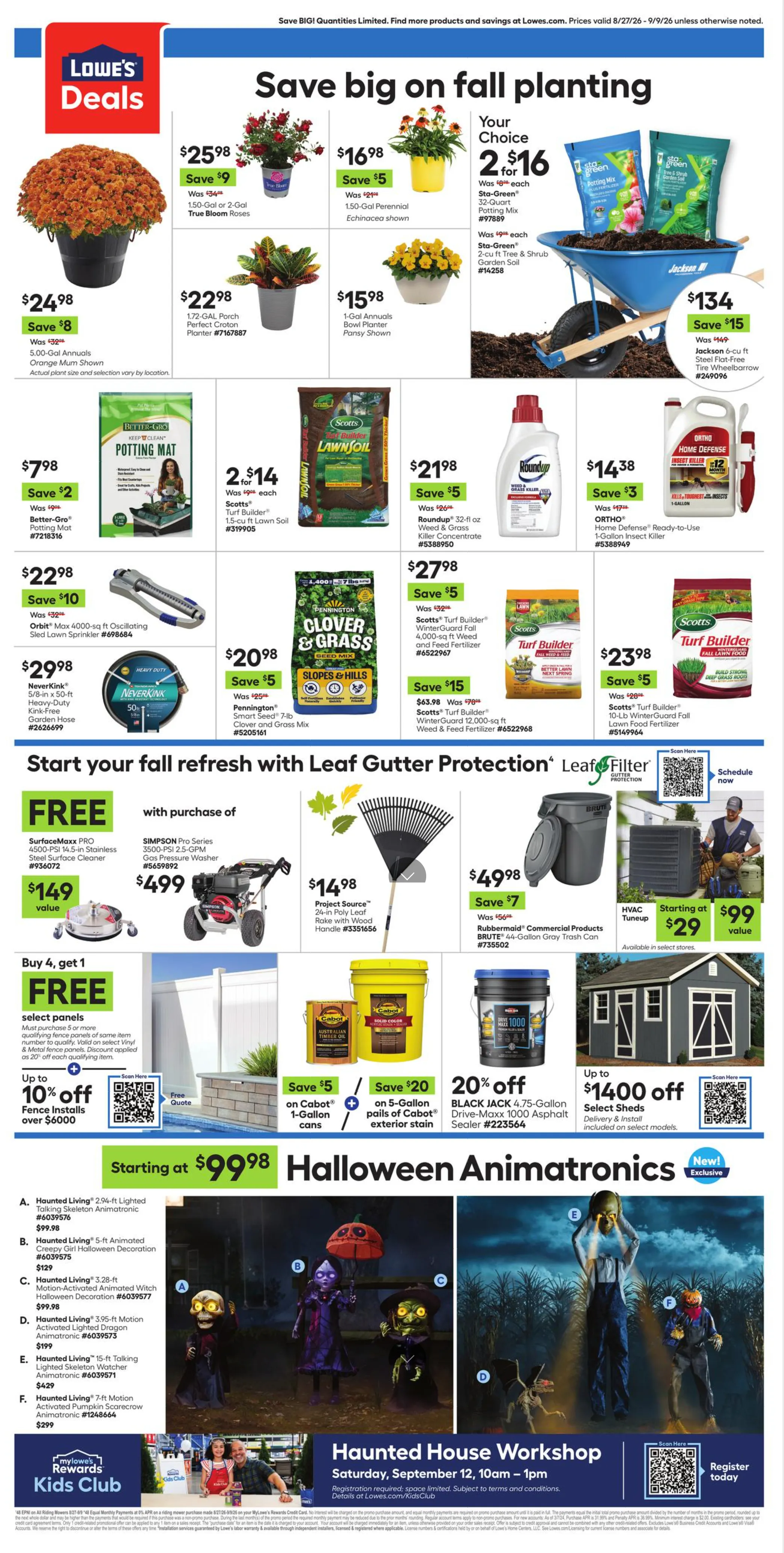 Lowe'S Weekly Ad August 27 - September 9, 2026 - Image 2 August 27 - September 9