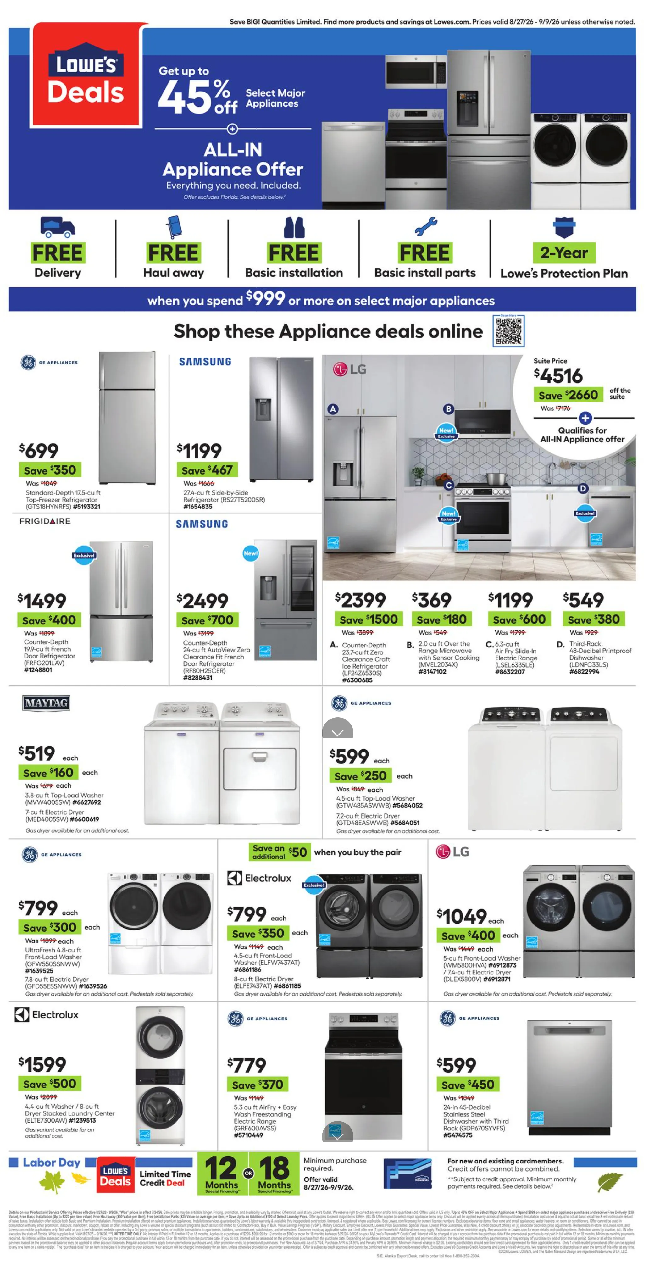 Lowe'S Weekly Ad August 27 - September 9, 2026 - Image 2 August 27 - September 9