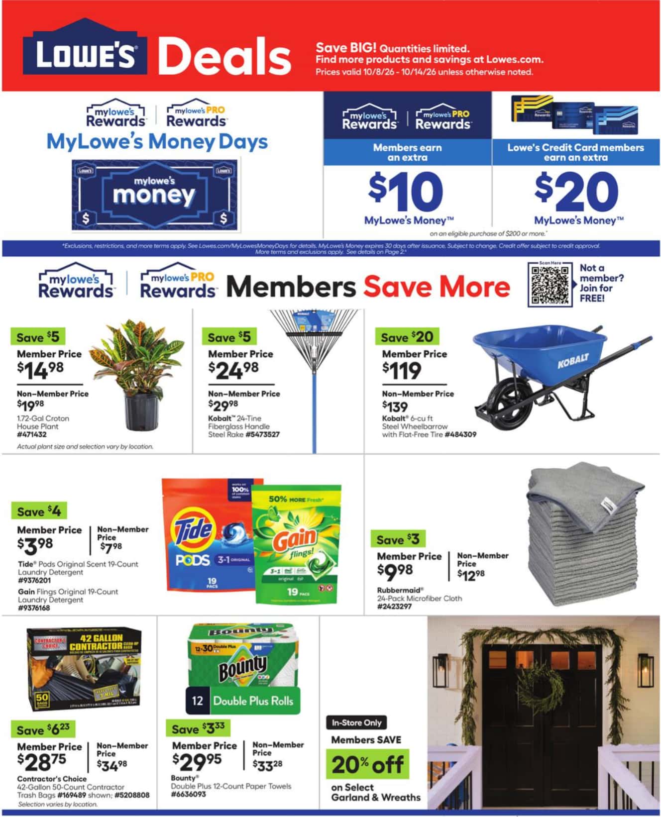 Lowe'S Weekly Ad October 15 - 21, 2026 - Image 1 Oct 8 - 14