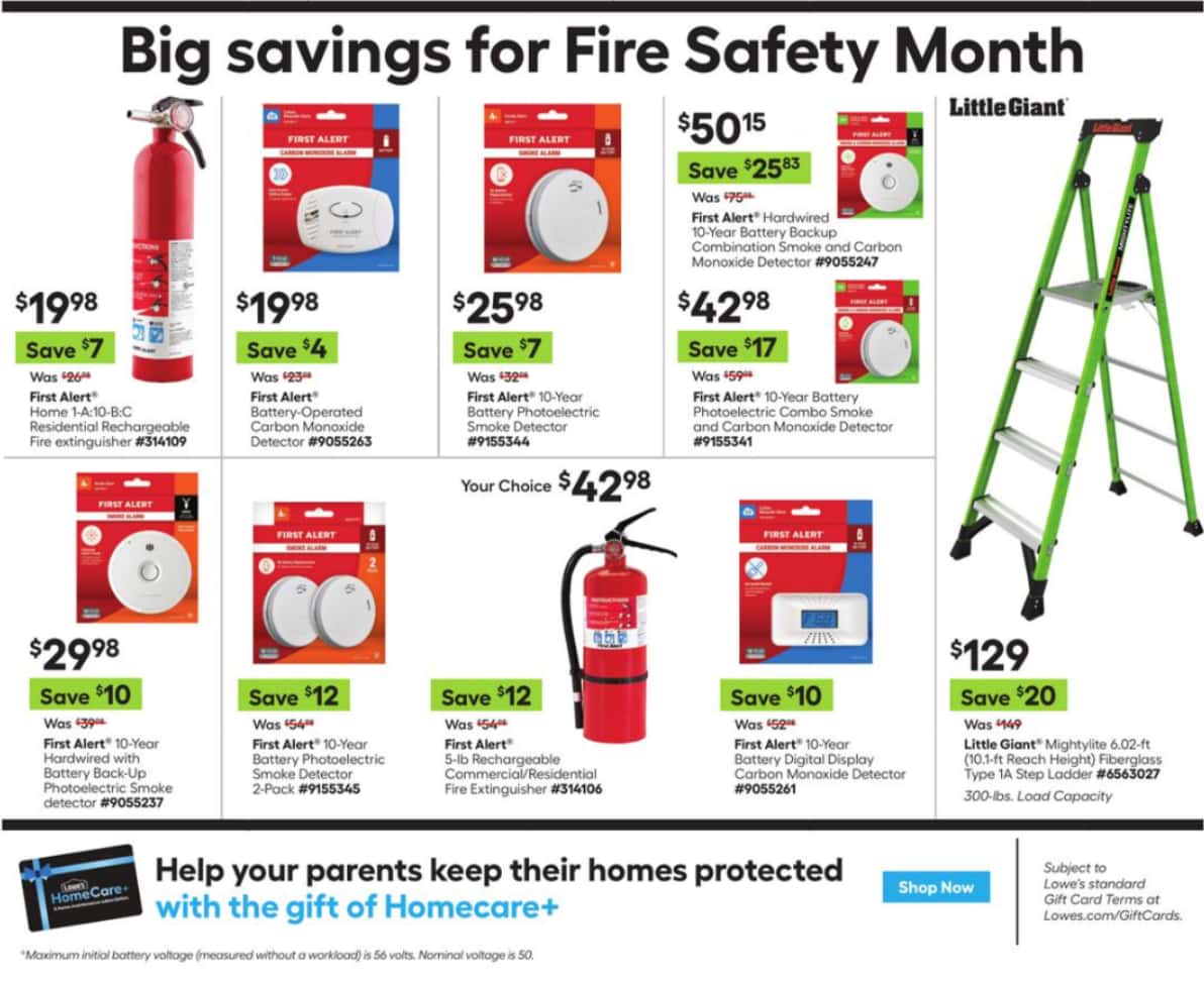 Lowe'S Weekly Ad October 15 - 21, 2026 - Image 2 Sept. 24 - Oct. 7
