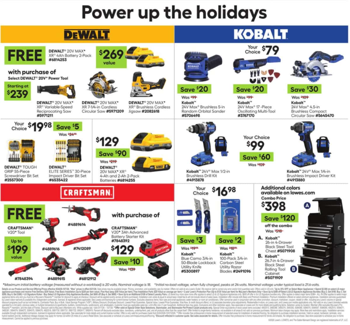 Lowe'S Weekly Ad October 15 - 21, 2026 - Image 2 Sept. 24 - Oct. 7
