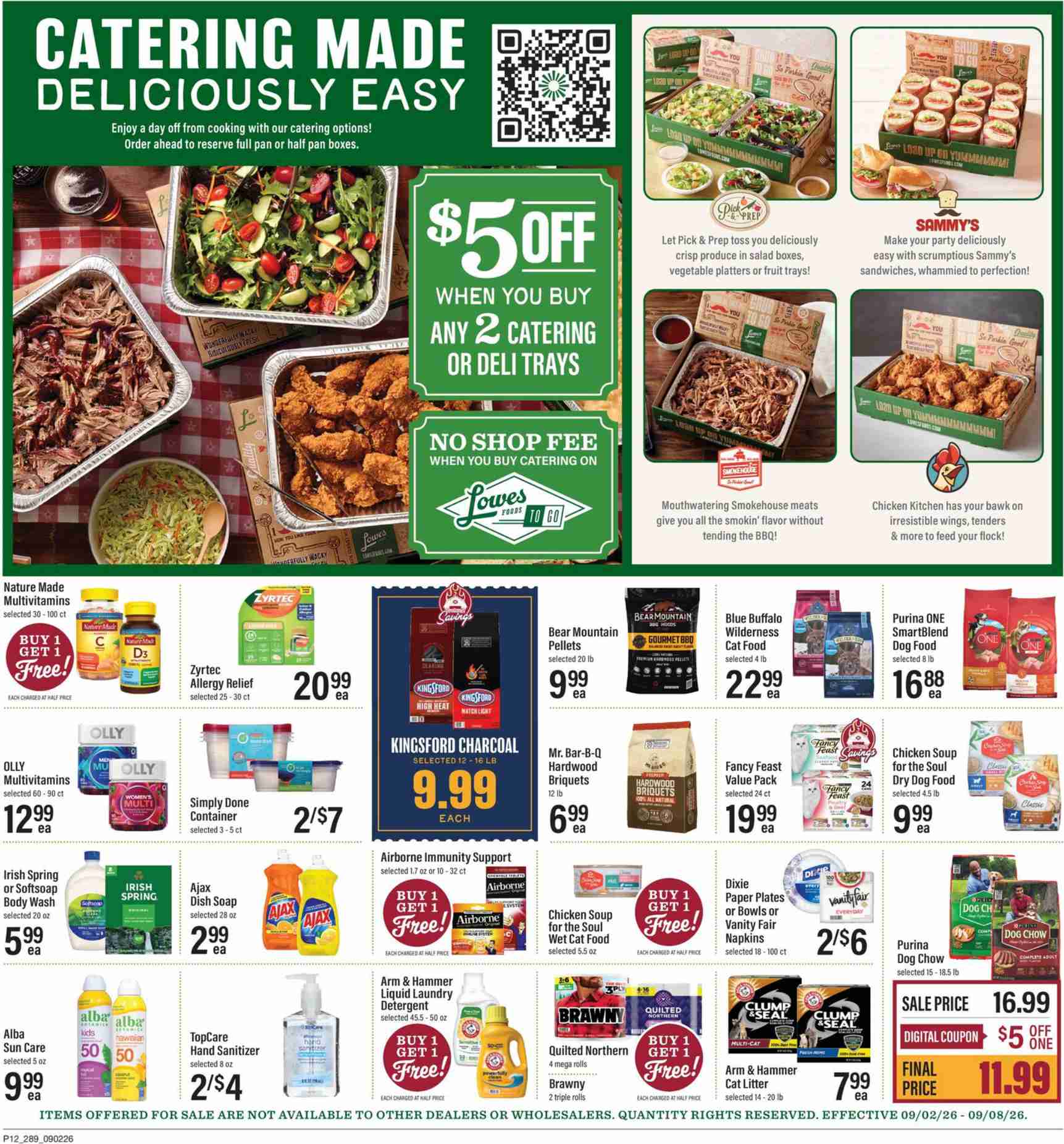 Lowes Foods Weekly Ad September 2 - 8, 2026 - Image 2 September 2 - 8