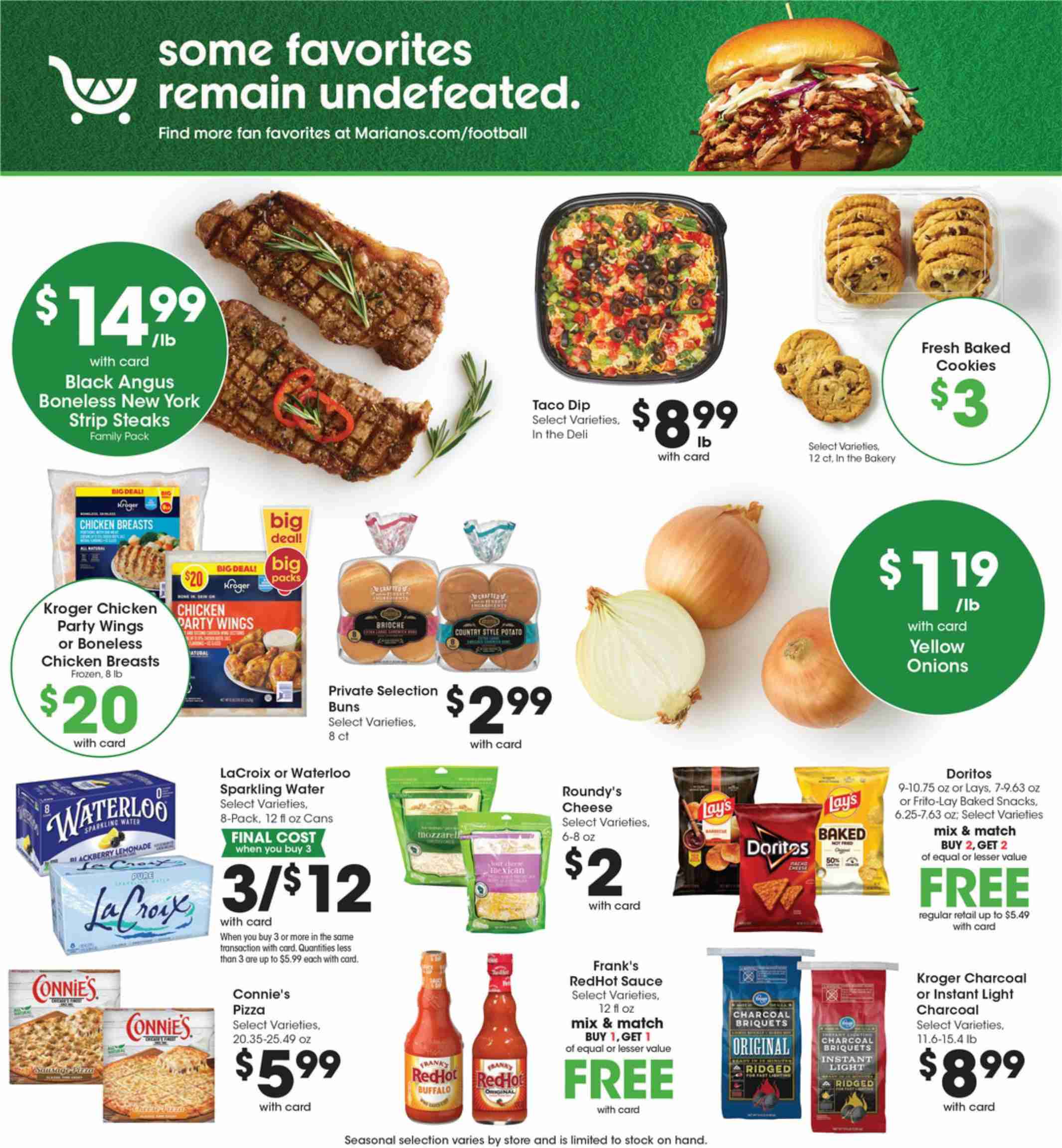Mariano'S Weekly Ad September 30 - October 6, 2026 - Image 1 Sept. 30 - Oct. 6