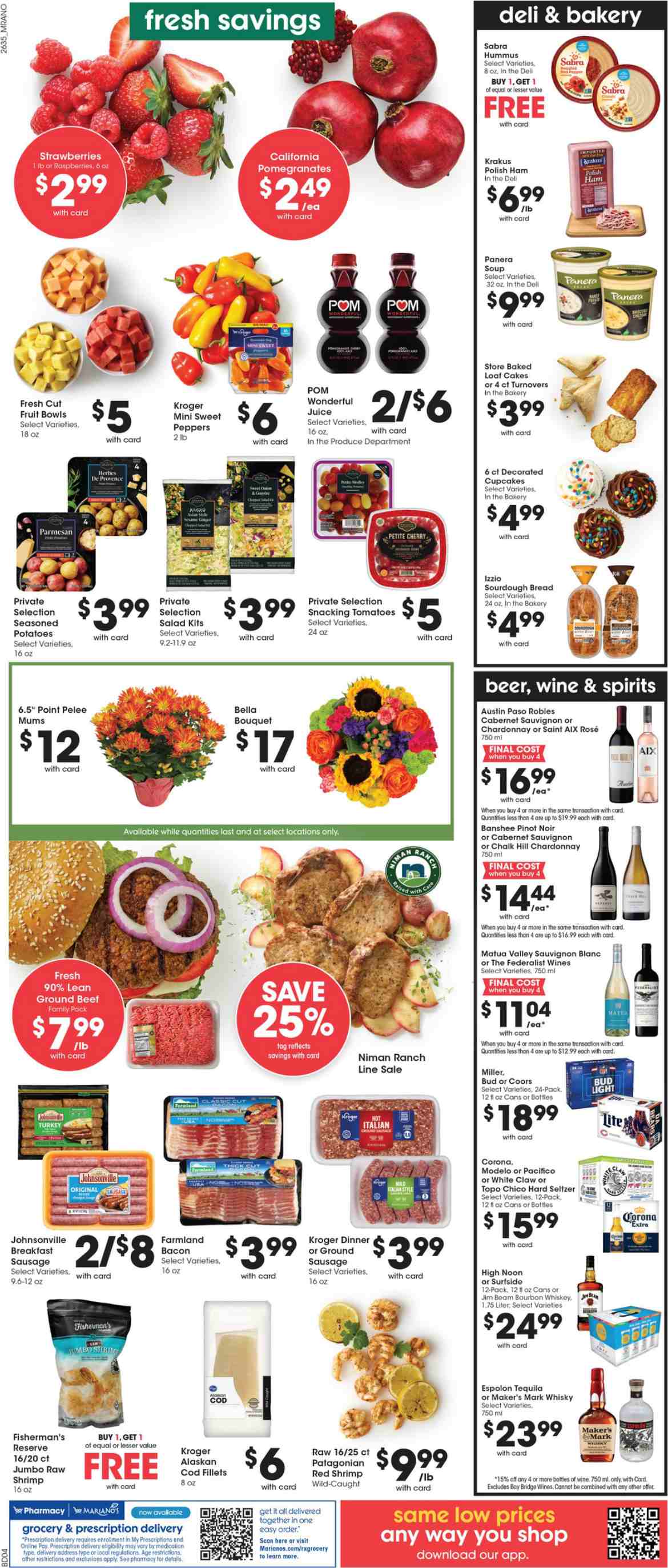 Mariano'S Weekly Ad September 30 - October 6, 2026 - Image 1 Sept. 30 - Oct. 6