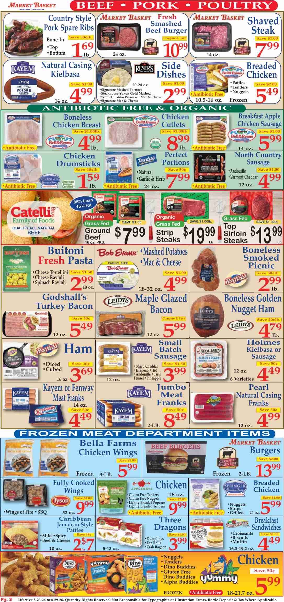 Market Basket Weekly Ad August 23 - 29, 2026 - Image 1 August 23 - 29